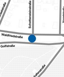 Vorschau: Karte von Hundeauslauf Waldfriedstraße