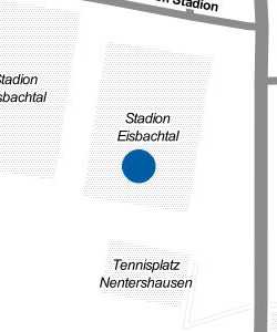 Vorschau: Karte von Stadion Eisbachtal