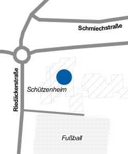 Vorschau: Karte von Turn- und Festhalle Allmendingen