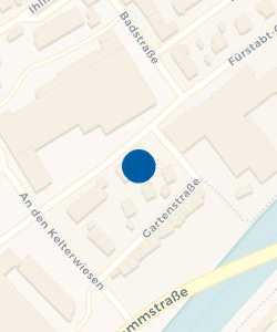 Vorschau: Karte von AOK Baden-Württemberg - KundenCenter Horb am Neckar