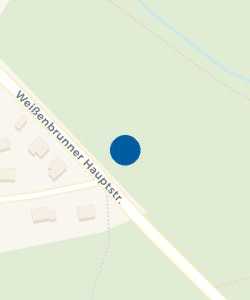 Vorschau: Karte von Privater Campingplatz Märchendorf Weißenbrunn (kein öffentlicher Platz)