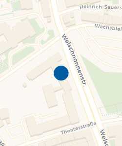 Vorschau: Karte von Universitätsklinikum Bonn : Poliklinik für Kieferorthopädie