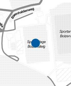 Vorschau: Karte von Sportanlage Bolzensteig