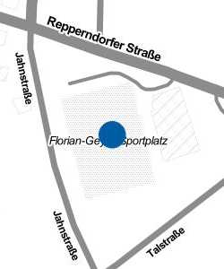 Vorschau: Karte von Florian-Geyer-Sportplatz