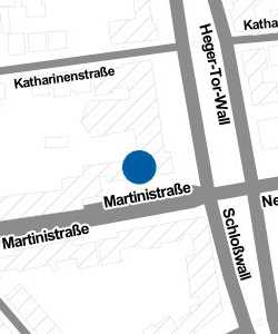 Vorschau: Karte von Universitätsgebäude 21