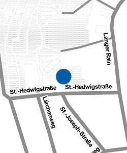 Vorschau: Karte von Pfarrsaal St. Hedwig