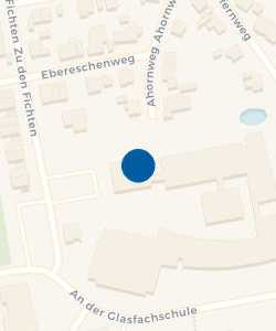 Vorschau: Karte von Staatliches Berufskolleg Glas, Keramik, Gestaltung des Landes Nordrhein-Westfalen Rheinbach