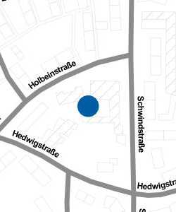 Vorschau: Karte von Katholisches Gemeindezentrum St. Hedwig