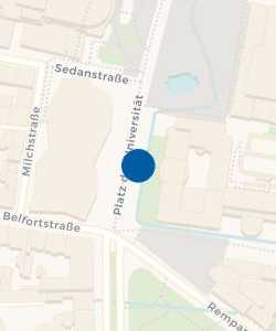 Vorschau: Karte von foodsharing Fairteiler Freiburg-Altstadt