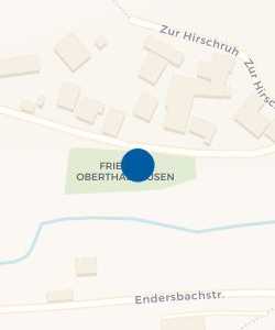 Vorschau: Karte von Friedhof Oberthalhausen