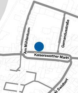 Vorschau: Karte von Stadtbüchereien Düsseldorf - Kaiserswerth