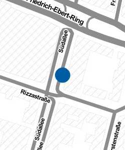 Vorschau: Karte von Motorradparkplatz Südalle