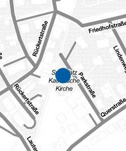 Vorschau: Karte von Spielplatz Katholische Kirche