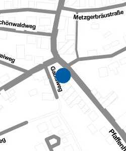 Vorschau: Karte von Volksbank Raiffeisenbank Bayern Mitte eG, Geschäftsstelle Hohenwart