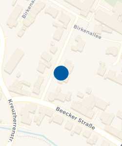 Vorschau: Karte von Hausarztzentrum Birkenallee