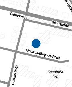 Vorschau: Karte von Pfarrsaal St. Albertus Magnus