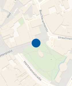Vorschau: Karte von Courté / Ursulinerstraße
