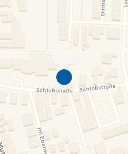 Vorschau: Karte von Ehemaliges Schloss der Freiherren von Hallberg