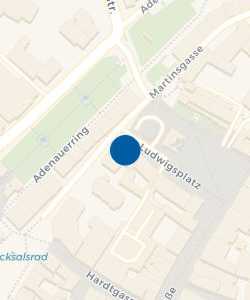 Vorschau: Karte von Kieferorthopädie am Ludwigsplatz