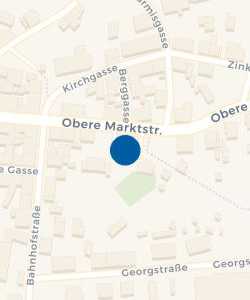 Vorschau: Karte von Kreissparkasse Saalfeld-Rudolstadt - Geschäftsstelle