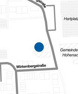 Vorschau: Karte von Ortsbücherei Hohenacker