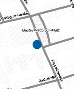 Vorschau: Karte von Zeppelinstraße 11-33