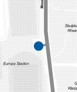 Vorschau: Karte von Neben Parkplatz Europa Stadion