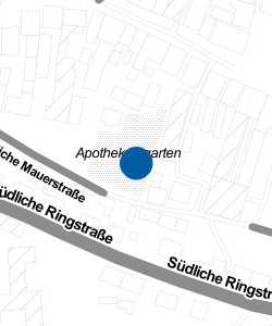 Vorschau: Karte von Schwabach Apothekersgarten