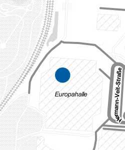 Vorschau: Karte von Europahalle