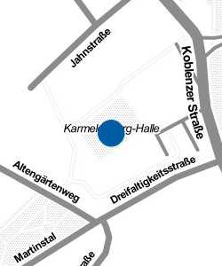 Vorschau: Karte von Karmelenberg-Halle