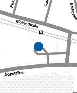 Vorschau: Karte von Biebrich Bahnhof