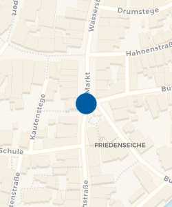 Vorschau: Karte von Wochenmarkt Burgsteinfurt