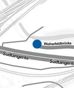 Vorschau: Karte von Weiherfeldbrücke