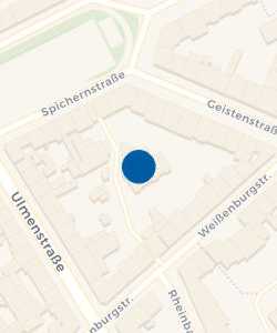 Vorschau: Karte von Integrative Kindertagesstätte Spichernstraße der Lebenshilfe Düsseldorf