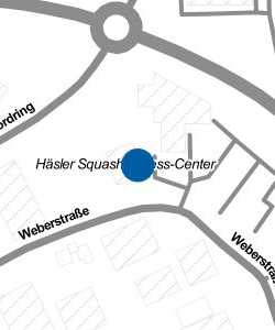 Vorschau: Karte von Häsler Squash-Fitness-Center