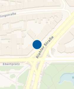 Vorschau: Karte von Sparda-Bank SB-Center Ebertplatz
