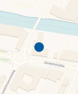 Vorschau: Karte von Apartment-Hotel Hamburg Mitte - A home from home