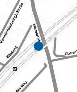 Vorschau: Karte von Bahnhof Vellmar-Niedervellmar
