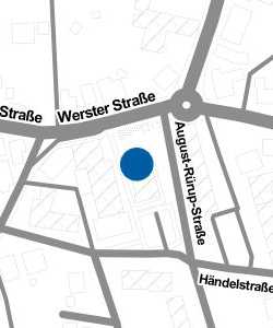 Vorschau: Karte von Eiscafé und Pizzeria zum Harrenhof