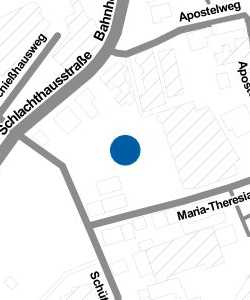 Vorschau: Karte von Rewe Parkplatz