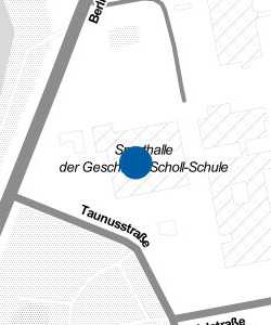 Vorschau: Karte von Sporthalle der Geschwister-Scholl-Schule