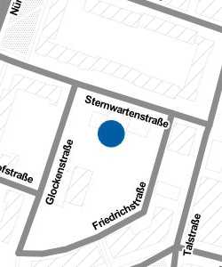 Vorschau: Karte von Integrative Kindereinrichtung Sternwartenstraße 30 A/B
