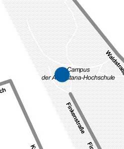 Vorschau: Karte von Augustana-Hochschule
