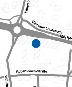 Vorschau: Karte von Volksbank Dreieich eG, SB-Filiale Wernerpark, Langen
