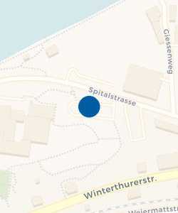 Vorschau: Karte von Mitarbeiterparkplatz GZF Spital Laufenburg