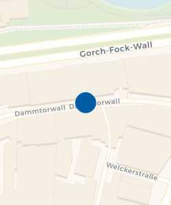 Vorschau: Karte von Parkhaus Gänsemarkt (Dammtorwall) APCOA