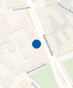 Vorschau: Karte von AOK Baden-Württemberg - Studentenservice Stuttgart-Böblingen