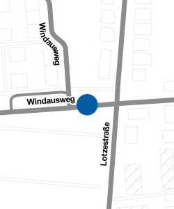 Vorschau: Karte von Göttingen Windausweg
