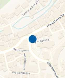 Vorschau: Karte von CJD Altenpflegeheim Spital zum Hl. Geist