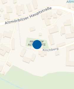 Vorschau: Karte von Friedhof Altmörbitz